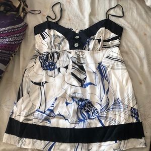 Silk patterned shirt